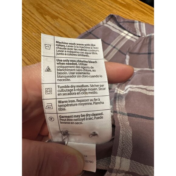 Carhartt Women's 103085 Roll Tab Sleeve Fairview Plaid Shirt Size XXL - Picture 12 of 14